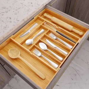 Bamboo Expandable Drawer Divider