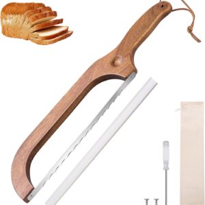Bread Knife for Homemade Bread 14.5'' Sourdough Bread Knife Bread knives | Bread slicer Premium Slicer for Homemade Bread, Baguettes and More Cuts Thin, Ergonomic Handler Premium Sharpness Blade